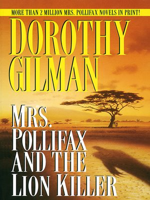 cover image of Mrs. Pollifax and the Lion Killer